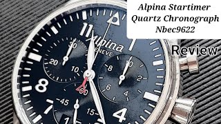 Alpina Startimer Pilot Chronograph Quartz AL372B4S6 [upl. by Atinav939]