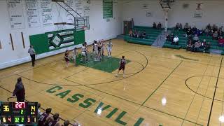 Cassville High School vs Potosi Mens JV Basketball [upl. by Nnaj557]