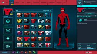 Marvels SpiderMan Remastered  All Suits Collected amp Showcase [upl. by Landrum]