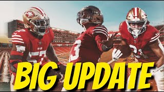 Big 49ers Updates Reinforcements on the way Guerendo good to go Stafford wants smoke [upl. by Kandy]