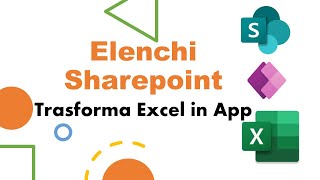 Trasforma Excel in App Elenchi SharePoint  Power Query  PowerApps  Macraris [upl. by Nollid264]