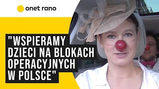 W Polsce jest 41 klaunów medycznych quotMy nie widzimy choroby tylko dziecko i zabawaquot [upl. by Mannie]