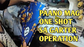 Paano mag tahi Ng gartering ng ONE SHOT watch this [upl. by Nyladnewg]