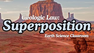 Geologic Principle Superposition [upl. by Yevre]