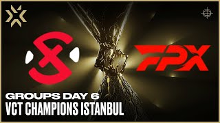 XSET vs FPX  VALORANT Champions 2022 İstanbul  Groups Day6 [upl. by Ahtenek352]