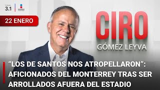 Ciro Gómez Leyva en Imagen Noticias  Programa Completo 22ENERO2024 [upl. by Haraj326]