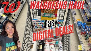 Walgreens Coupon Haul Ibotta amp Fetch rebates Easy Digital Couponing [upl. by Janeczka648]