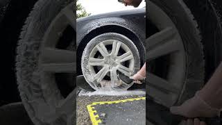 Wheel Snow Foam Short White automobile precisiondies carcleaning detailing carwash carcare [upl. by Neeruan603]