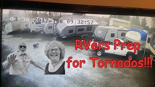 RVers prep for Tornados [upl. by Efron]