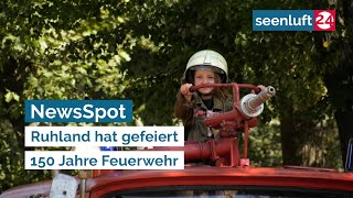 NewsSpot 150 Jahre Feuerwehr Ruhland [upl. by Ewer]