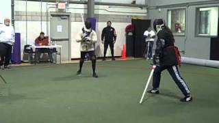 Longpoint 2011 Longsword Qualifications Cory Winslow vs Peter Brusseau [upl. by Bucher]