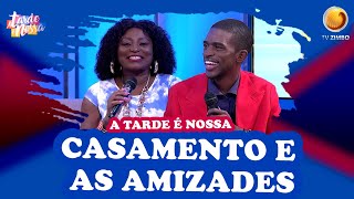 Língua afiada com Florinda Miranda e Sipata Bandeira  A tarde é nossa TV ZIMBO [upl. by Lionel]