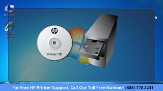 Installing an HP LaserJet MFP Printer on a Wireless Network in Windows 7  HP Printer Setup [upl. by Aicetal]