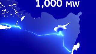 The Great Sea Interconnector project Interconnecting Greece Cyprus and Israel [upl. by Eldreda236]