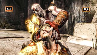 Helios God of the Sun in God of War  Kratos vs Helios PS5 [upl. by Ttergram]