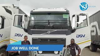 Windscreen Replacement on a Volvo Truck [upl. by Lindie]