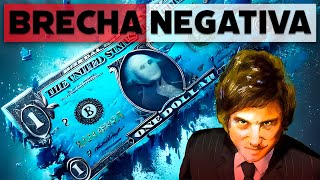 ¿Qué significa que la brecha cambiaria sea negativa [upl. by Notak]