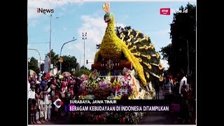 MERIAH Parade Mobil Hias Meriahkan Hari Jadi Kota Surabaya  iNews Sore 0605 [upl. by Vanny353]