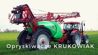 Opryskiwacze Krukowiak na polu đźŽĄ 2017 [upl. by Ydnil]