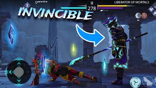 Shadow Fight 3 Side Effect Event Liberator of Mortal Boss Insane Battle [upl. by Moyna93]