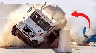 Trucks Crash Testing Like Youve Never Seen Before [upl. by Nylarat]