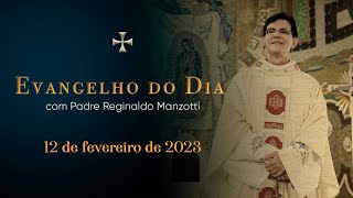 EVANGELHO DO DIA  12022023  Mt 51737  PADRE REGINALDO MANZOTTI [upl. by Joya]