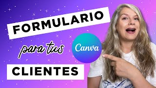 ★ Crear PDF en Canva  GRATIS y EDITABLE 💎 Crea formularios rellenables para tus usuarios [upl. by Begga879]