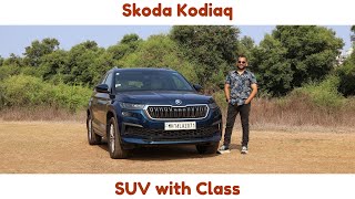 Skoda Kodiaq Review  SUV With Class [upl. by Notlef]