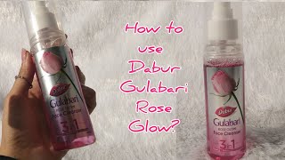 Stop using it Wrong ❌ Correct way of using Dabur Gulabari Rose Glow Face Cleanser [upl. by Chill]