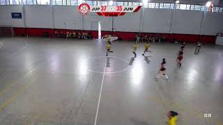 LIGA DE HANDBALL FEMENINOJUVENTUD LP VS JUANA MANSO  FECHA 9  8va EDICION [upl. by Harlen]