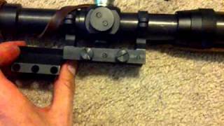 Mosin Nagant PE Sniper Scope and Mount from Accumountsdotcom [upl. by Naujuj]