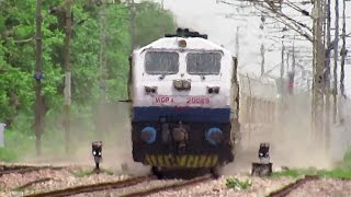 180 KMHR TRIAL RUNS  Talgo Train surpassed Gatimaan Express Speed on IRs Fastest Rail Sector [upl. by Ahsinauj418]