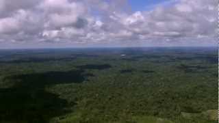 Aerial Footage of Uncontacted Tribe [upl. by Adilen864]