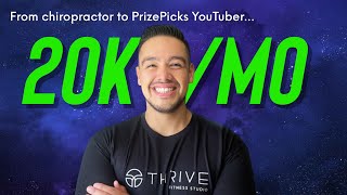 How this chiropractor makes 20000mo creating daily PrizePicks videos on YouTube [upl. by Blaseio12]