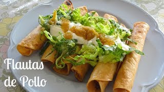 Flautas de Pollo [upl. by Skelly]