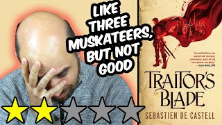 Greatcoats Traitors Blade spoiler free review by Sebastien de Castell [upl. by Akoyin]