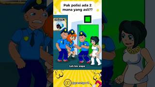 Noob PoliceMan Ada 2 ‼️ Mana yang Asli ❓️ roblox minecraft pomni funny skibiditoilet [upl. by Mima]