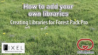 How to add Maxtree models into forest pack library [upl. by Ordnazil877]