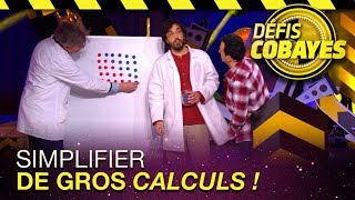 Simplifier de gros calculs   Défis Cobayes  France 4 [upl. by Siriso]