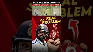 😮 This Ball is the Real Problem of Rohit Sharma⁉️ shorts ytshorts cricketshortvideo [upl. by Efioa]