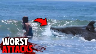 The WORST Shark Attacks of All Time MARATHON [upl. by Redfield]