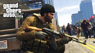 GTA 5 Zombie Apocalypse Mod 2  SURVIVAL GTA 5 Mods [upl. by Aiek]