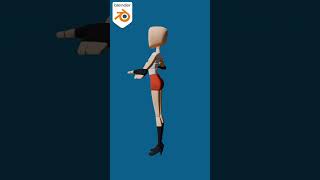 Body Mechanics Rigs blender3d download 3dcharacter 3dmodel [upl. by Wilmott]