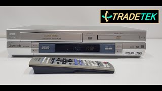 Panasonic NVVP32 DVDVCR Combo Drive  First Look amp Demo [upl. by Ann]