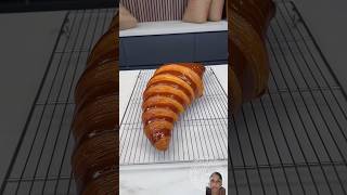 Gint croissant 🥐 the making of the croissant for the coffee cup videoamauryguichon croissant [upl. by Solis]