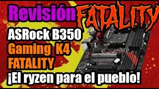 ASRock ab350 Gaming k4 ¡Revisión  Droga Digital [upl. by Niawat]