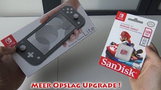 Nintendo Switch Lite Geheugen  SD Kaart Uitbreiden  Wicked Tips amp Tricks [upl. by Addam]