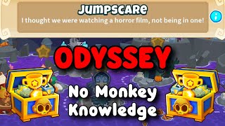 BTD6 Odyssey Tutorial  No Monkey Knowledge  Jumpscare [upl. by Sundin]