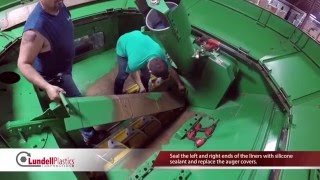 Lundell Plastics Tank Floor Cross Liner Install Video [upl. by Aimat179]