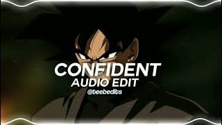 confident  justin bieber edit audio [upl. by Michaela]